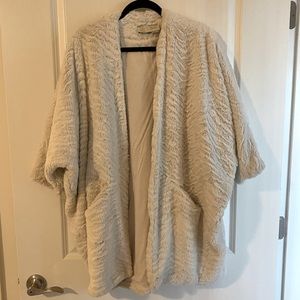 Anthropologie Faux Fur Jacket